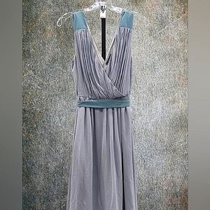 MODCLOTH Women's Grey Green Dress
